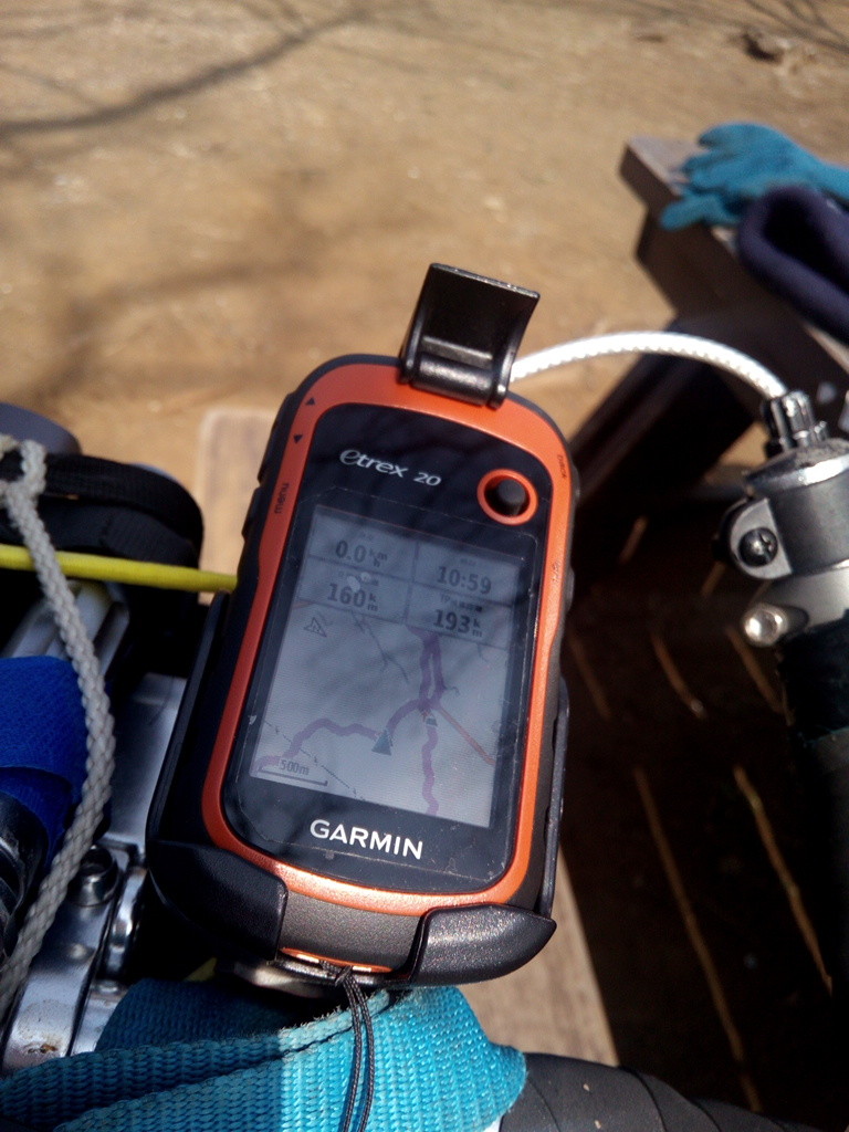 garmin oregon 自転車