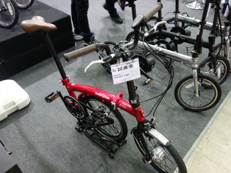 電動アシスト折り畳み自転車「ハリークイン PORTABLE E-BIKE」を解説