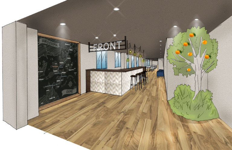 しまなみ海道にサイクリング専用カフェホテル「IKIDANE CYCLIST HOSTEL & CAFE SHIMANAMI」がオープン