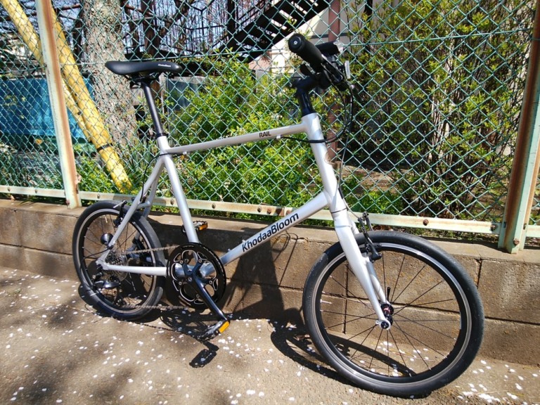超軽量なスポーツミニベロ KhodaaBloom Rail20とは？
