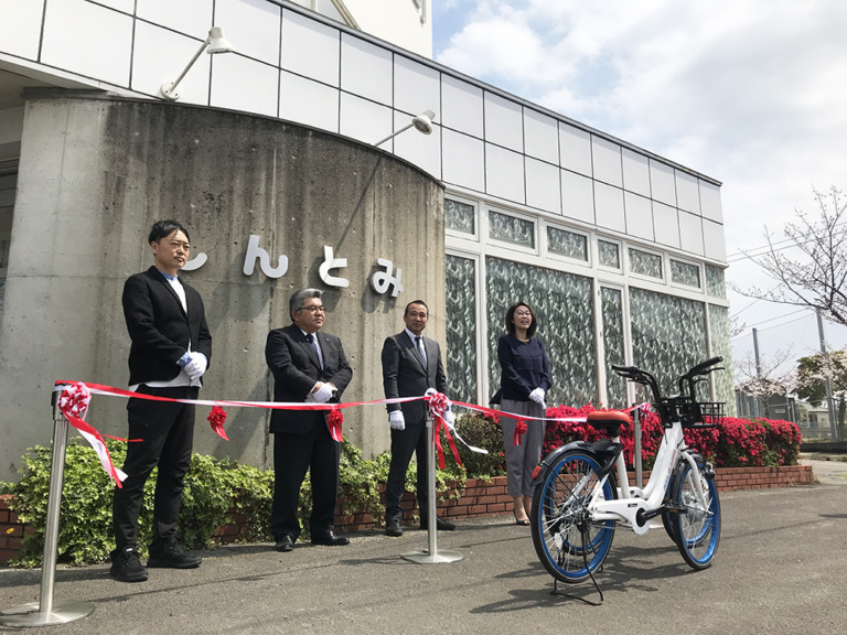 宮崎県新富町でシェアサイクルによる新しい街づくりの実証実験を開始