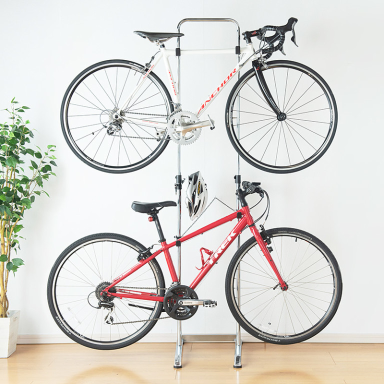 サンワサプライから自転車を部屋に飾れるスタンドが登場