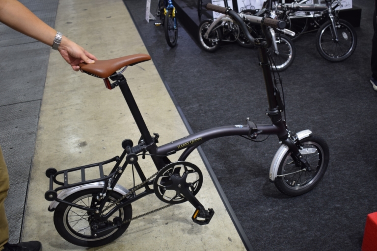 ハリークインにブロンプトン風14インチモデルが登場するか？【サイクルモード2019】