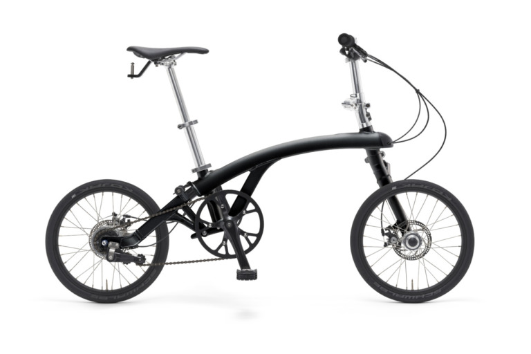 モバイル変身自転車「iruka」から、ストームグレーとブラックの新色が登場