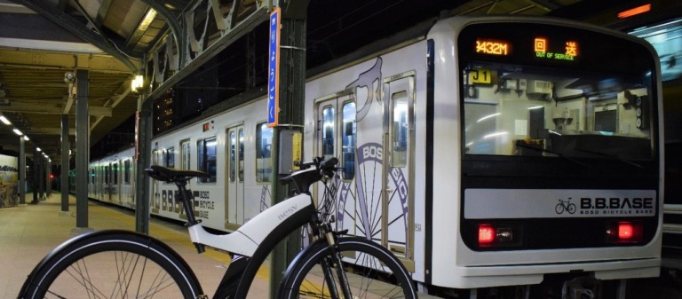 B.B.BASEがE-Bikeの乗車を歓迎！　B.B.BASEにE-Bikeを載せてサイクリングを楽しもう！