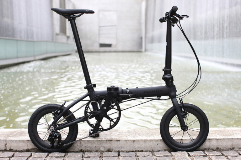 カーボンホイール装備の超小径折りたたみ自転車「DAHON K3 Matte Black 14” Carbon Wheel仕様」登場