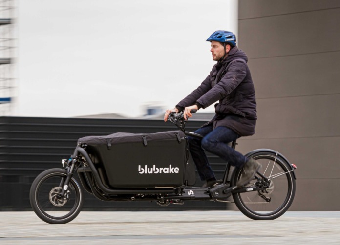 Blubrake_E-cargo bike_Man