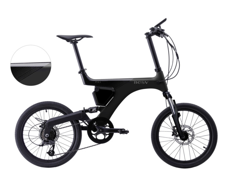BESVのミニベロE-Bike「PS1」「PSA1」に限定カラー「マットブラック」登場