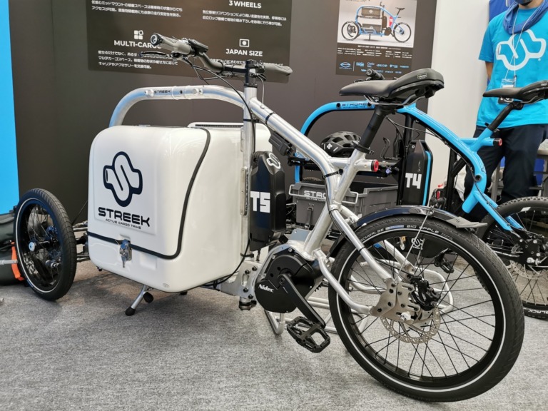 STREEK ACTIVE CARGO TRIKE T5　怪物ハイトルクモーターを搭載した遊べる3輪カーゴE-Bikeのプロトタイプ