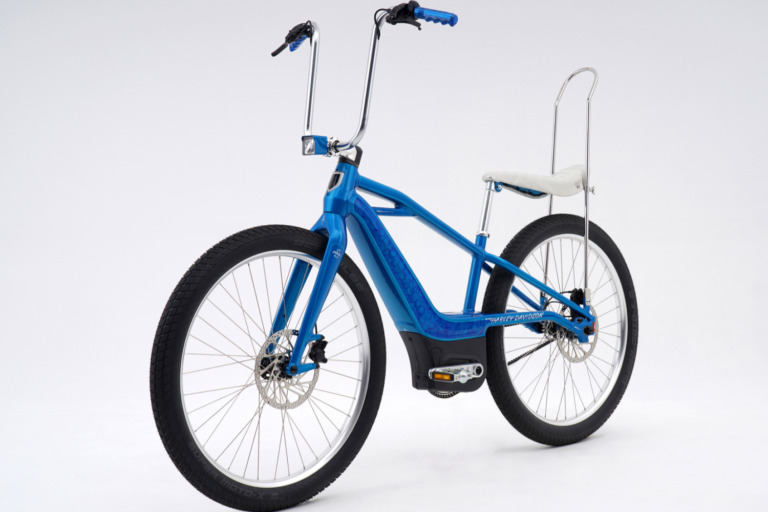 ハーレーのE-Bikeブランド「Serial1」チョッパースタイルのカスタムE-Bike「MOSH/CHOPPER」発表　オークション形式で販売