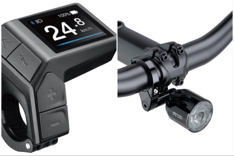 GIANT、E-Bike用パーツを発表　E-Bike用ヘッドライトやE-MTB用大容量バッテリーを発売