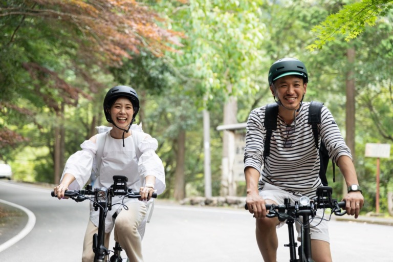 四万十川源流、森の国「水際のロッジ」がE-Bikeのレンタルを開始