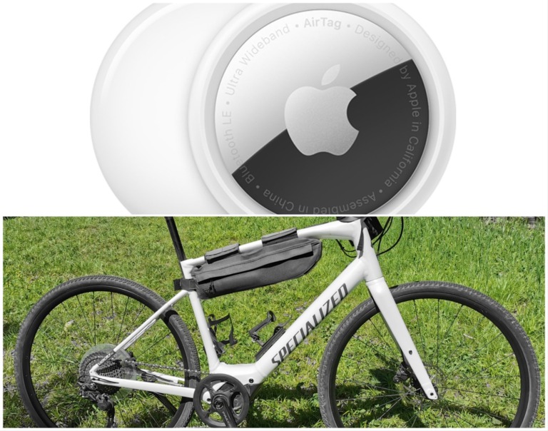 Appleのスマートタグ「Airtag」を自転車の盗難対策に使う方法を解説