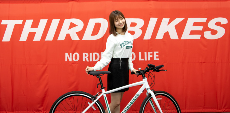 サードバイクスのブランドアンバサダーに俳優・タレントの倉沢しえりさんが就任