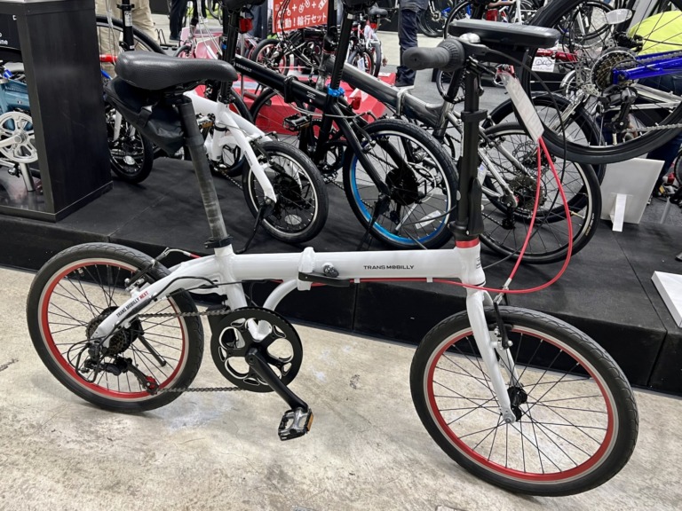 軽量折りたたみE-Bike「TRANS MOBILLY NEXT206」　小型バッテリー採用で重量13.5キロを実現