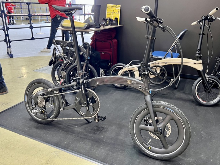 日本製カーボンフレームプレミアム折りたたみ自転車「fill 305 2代目プロトタイプ」登場
