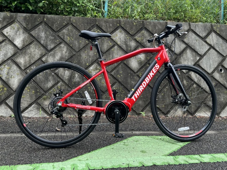 【レビュー】THIRDBIKES FESMOTOR 10万円台の本格クロスバイクタイプE-Bikeの実力は？