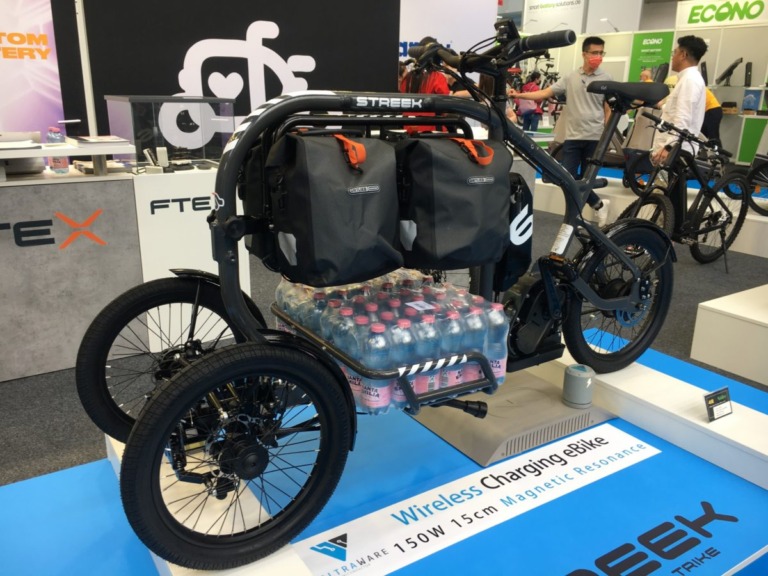 三輪カーゴE-Bike「STREEK ACTIVE CARGO TRIKE」　EUROBIKE2022で量産試作モデル「P1」を発表