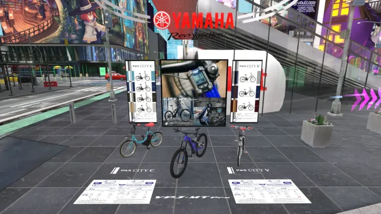 VRで電動アシスト自転車やE-Bikeを体験する「VRシェアライド」を実施