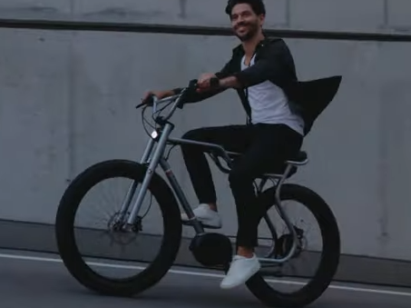 大迫力のオートバイ風E-Bike 「Ruff Cycles BIGGER」　26インチタイヤを採用したクルーザーE-Bike