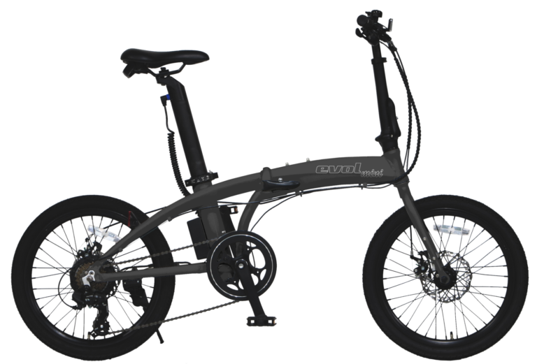 折りたたみE-Bike「evol mini F207」に新色「マットブラック」が登場