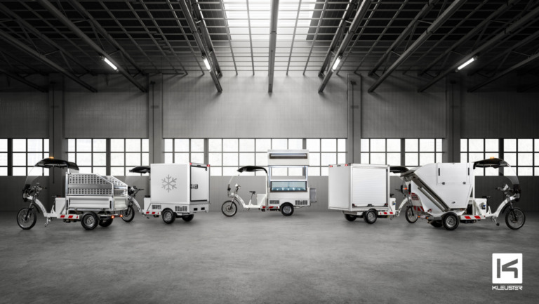 ルノートラック 荷物運搬用のカーゴE-Bikeの生産、販売を発表　軽トラック並みの350キロの積載が可能