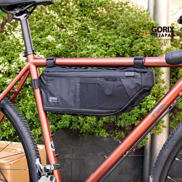 自転車パーツブランド「GORIX」から、フレームバッグ(GX-FB PELICAN)が新発売