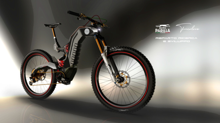 Moto Parilla　スーパーE-MTB「Tricolore」を公開　EICMA 2022で発表