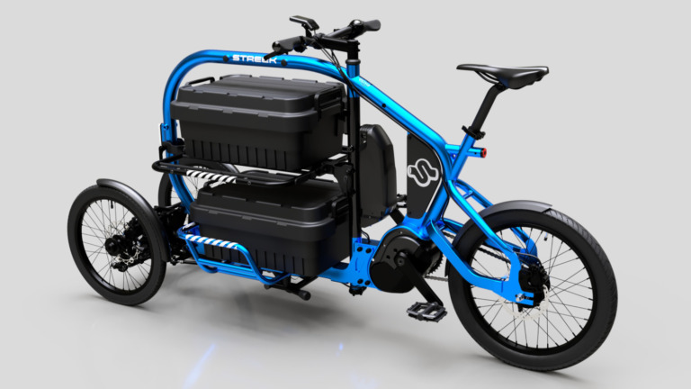 前2輪の3輪カーゴEバイク「ストリークカーゴトライク」先行予約受付開始　45万円から