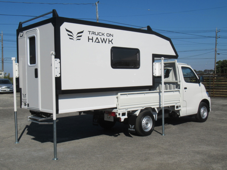 プレシャスモストRV　トラックに載せる高級シェル「トラック オン ホーク」発表　
