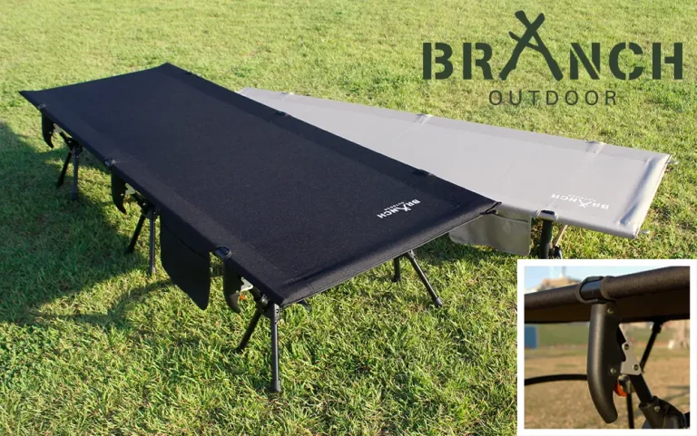 大阪発のアウトドアブランド「BRANCH」が　簡単に組み立て・分解ができるキャンプコットを発売
