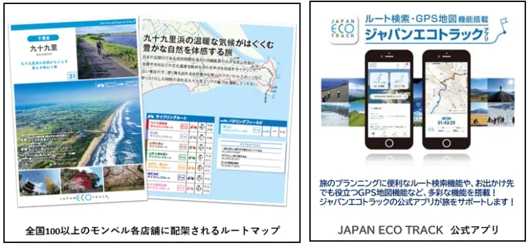 成田空港から九十九里エリアで、人力による移動手段で、地域の歴史や自然を体感できるツーリズム「ジャパンエコトラック」に登録決定