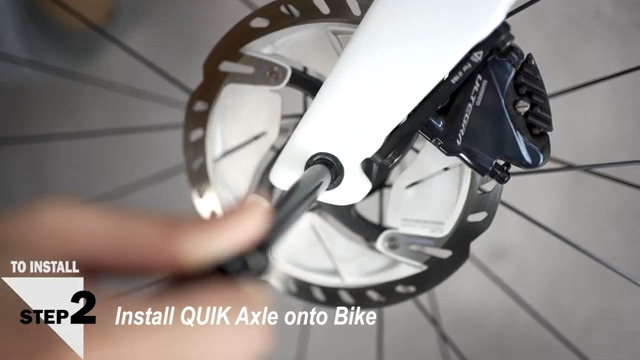 Ultimate Quik Axle　従来のスルーアクスルの欠点を解消したパーツがTAIPEI CYCLE d&i awards 2023受賞