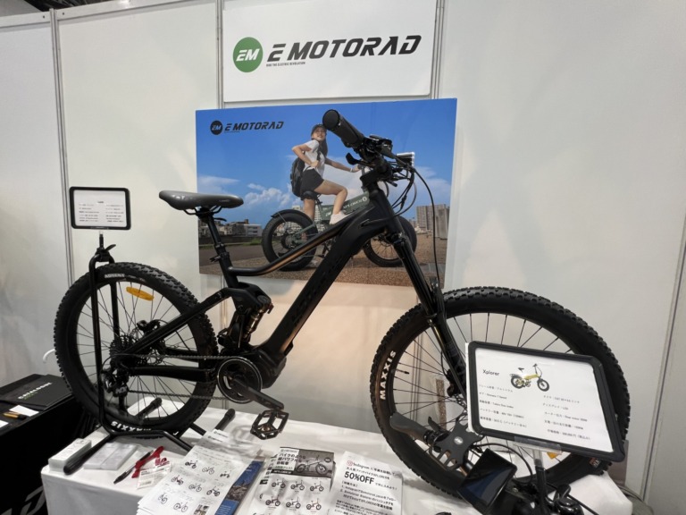 インドのEバイクブランド「E MOTORRAD」E-MTB等、様々なEバイクを日本投入か？【サイクルモード2023】