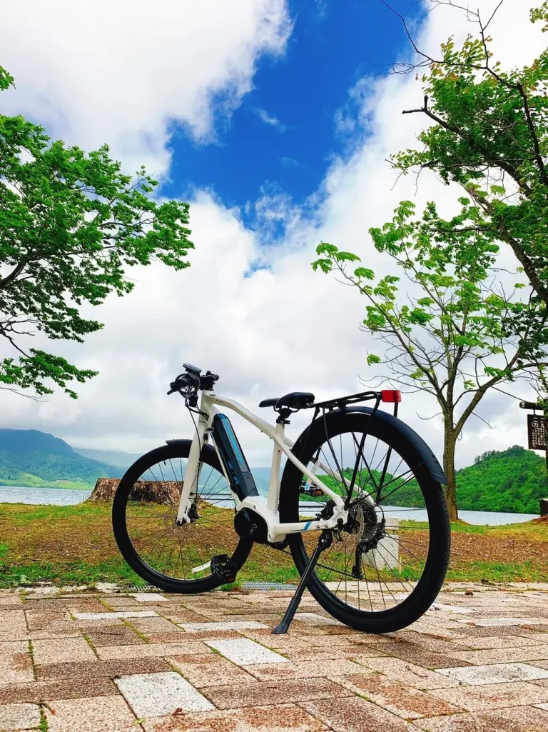 レンタルEバイクで国立公園内の絶景スポットを楽しむ　奥入瀬渓流エリアでレンタル開始