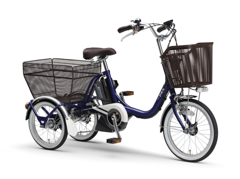 ヤマハ発動機　3輪電動アシスト自転車「PASワゴン」2023年モデル発表　新色が用意