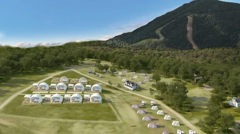 片品村振興公社が絶景の新施設「OZE-HOSHISORA GLAMPING＆CAMP RESORT」を2023年7月にオープン  日本初の透明ドームグランピングを体験