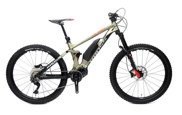 XROSSからフルサスE-MTB「DX611/DX611A」登場　シマノSTEPS E6180を搭載して価格を押さえたEバイク