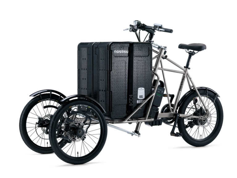カワサキ　カーゴバイクタイプのEバイク「noslisu cargo (電動アシスト自転車カーゴ仕様）」の発売中止を発表