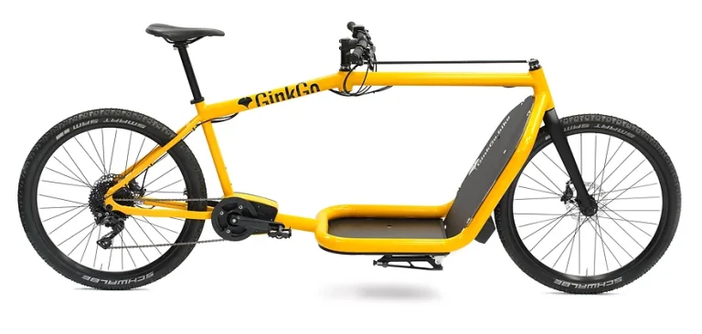 「Gink Go」マウンテンバイクのようにスポーティな走りが楽しめるカーゴバイク