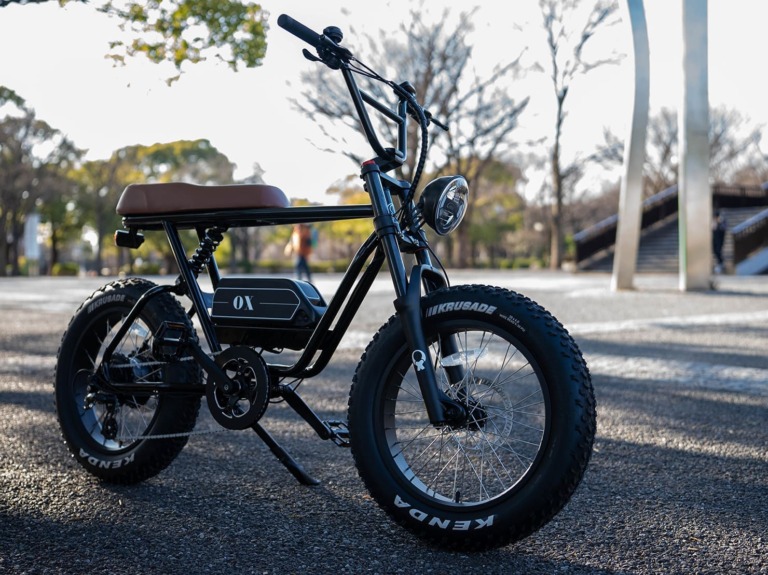 OX BIKE フルサスペンション仕様のオートバイ系Eバイク