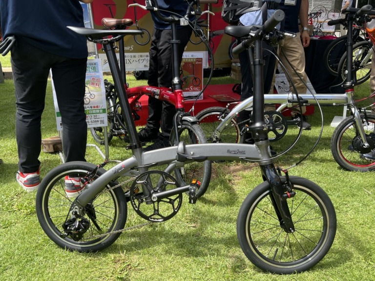 ハリークイン リミット5/6　最軽量モデルは重量5キロ台の超軽量折りたたみ自転車の走りは？