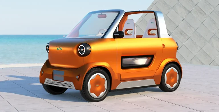 100万円以下の電気自動車をジャパンモビリティショーで公開　エイムから