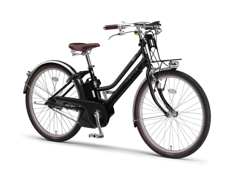 ヤマハ発動機　電動アシスト自転車「PAS mina」2024年モデル発売　コンパクトな新型大容量バッテリー採用