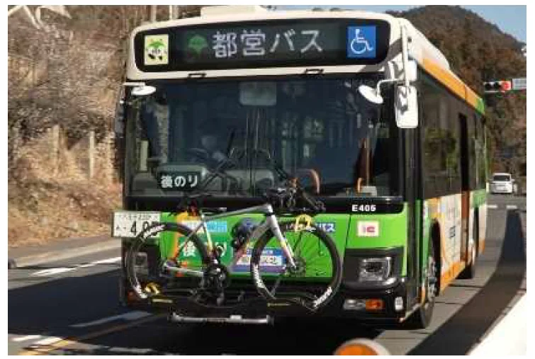 東京都営バスで初めてサイクルバスの実証運行を実施　青梅～御嶽エリアで運行