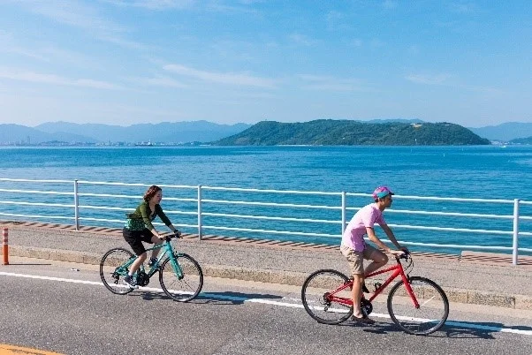 国営海の中道海浜公園、志賀島の魅力を探る新企画「サイクルカーゴで行く”バス&チャリ旅”」を初開催 ― 潮騒を聴く、あまおう体験とパワースポットをめぐるサイクリングツアー ―