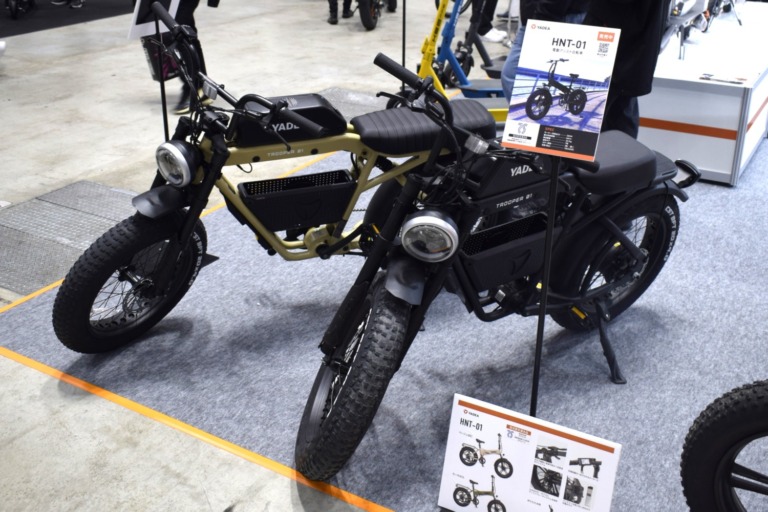 YADEA TRP-01　コンパクトなデザインと高出力500Wモーターが特徴のオートバイ系Eバイクに試乗