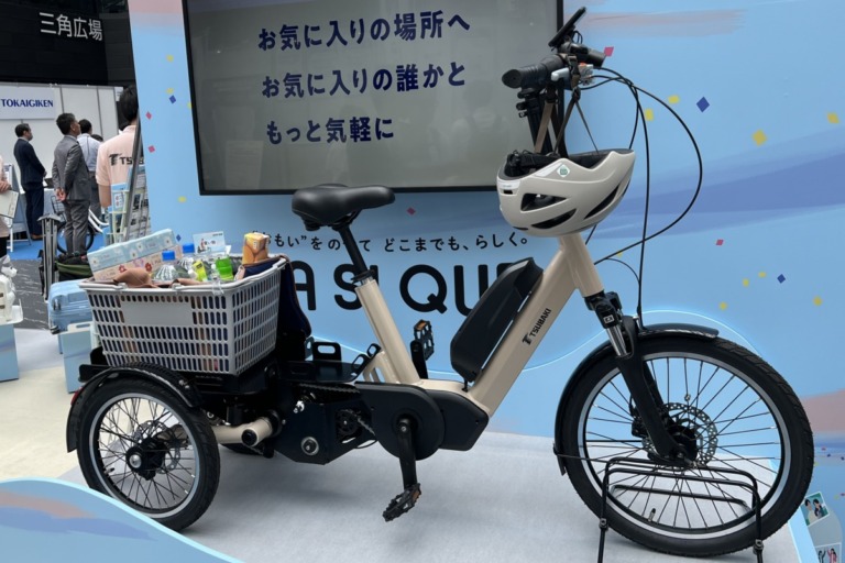 椿本チエイン、次世代電動アシストカーゴ自転車「La si Que」を発表－多様なシーンで活躍する新モビリティ