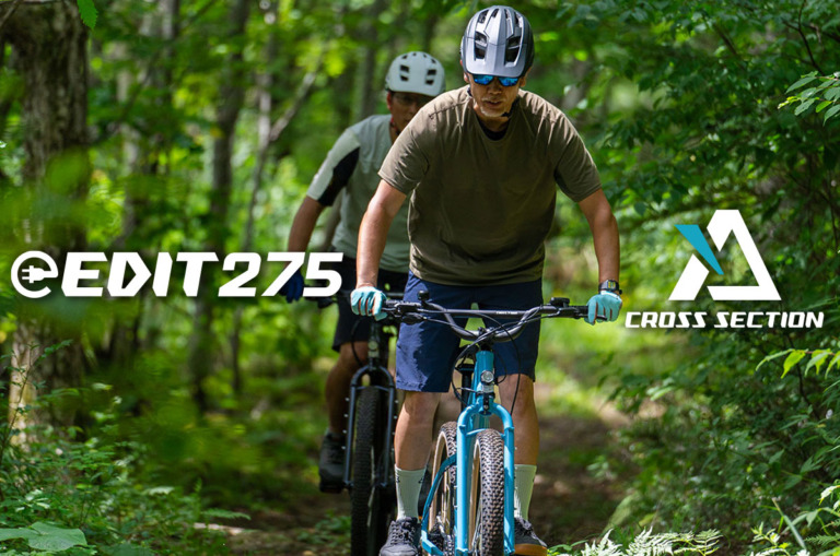 アウトドアからシティライドまでシームレスに対応！新型e-BIKE『e-EDIT275』がCROSS SECTIONより発売
