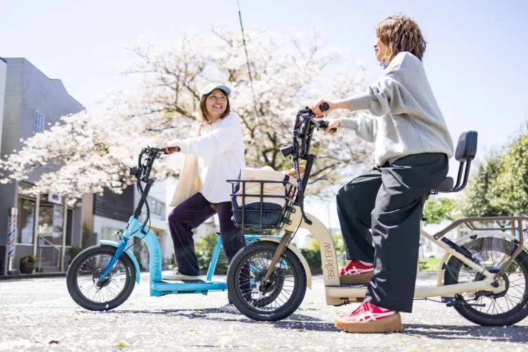 ミセスの毎日を支える特定小型原付「メルローズ」デビュー